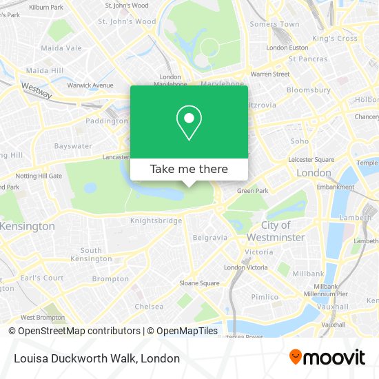 Louisa Duckworth Walk map