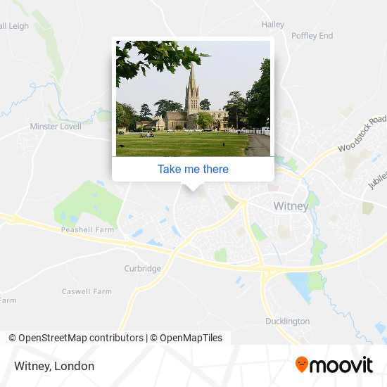 Witney map