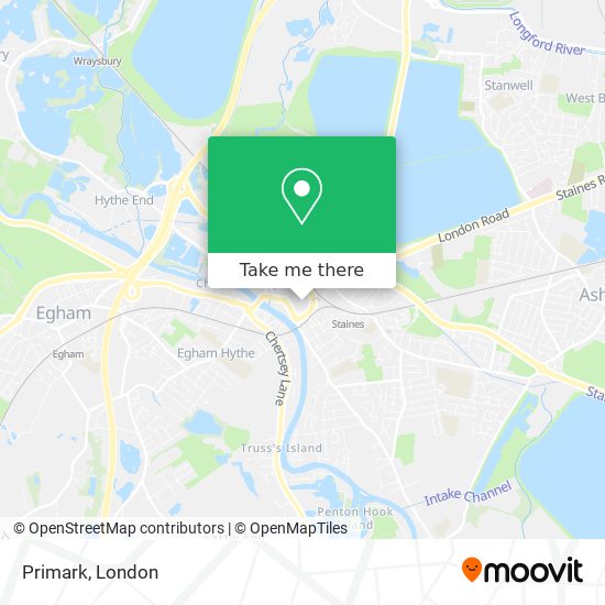 Primark map