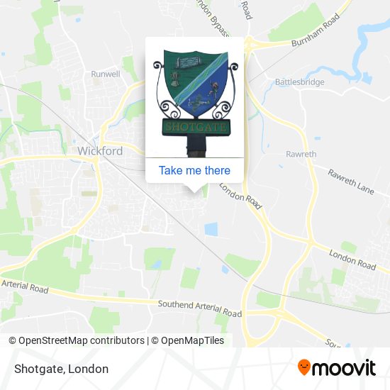 Shotgate map