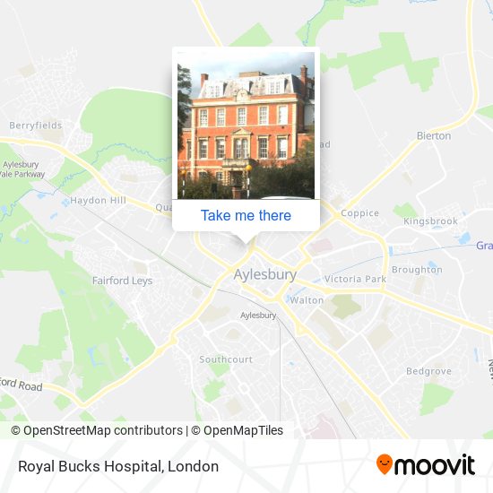 Royal Bucks Hospital map
