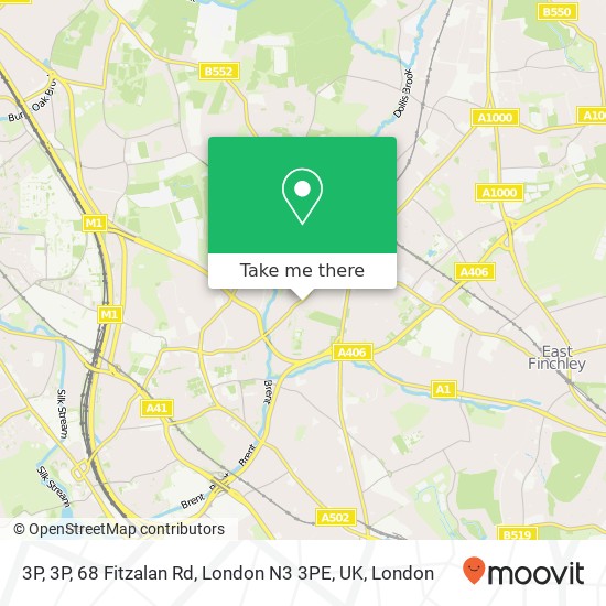 3P, 3P, 68 Fitzalan Rd, London N3 3PE, UK map