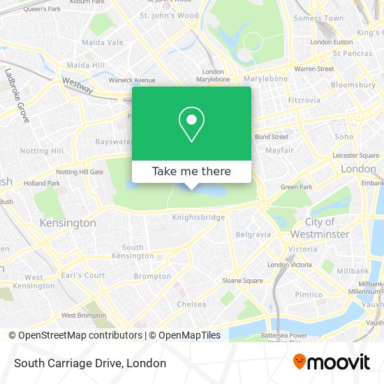 South Carriage Drive map