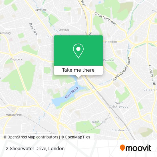 2 Shearwater Drive map