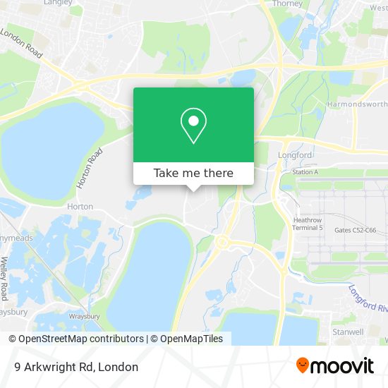 9 Arkwright Rd map