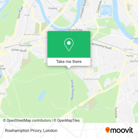 How to Get to Roehampton Priory by Bus, Train or Tube?