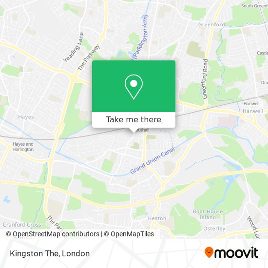 Kingston The map
