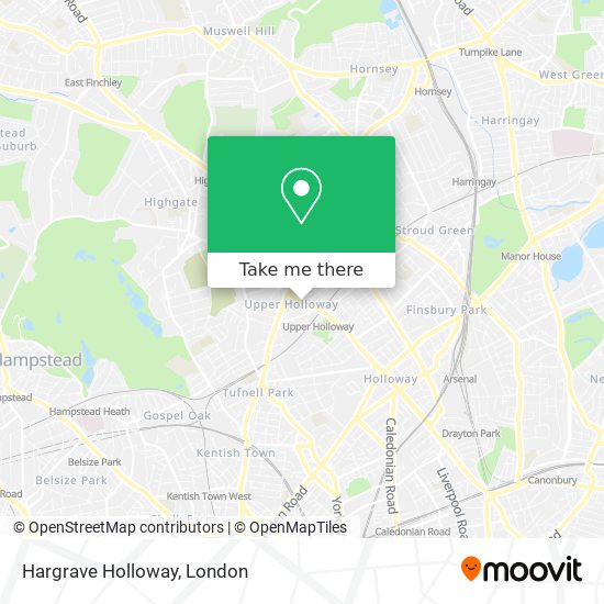 Hargrave Holloway map