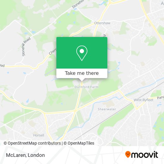 McLaren map