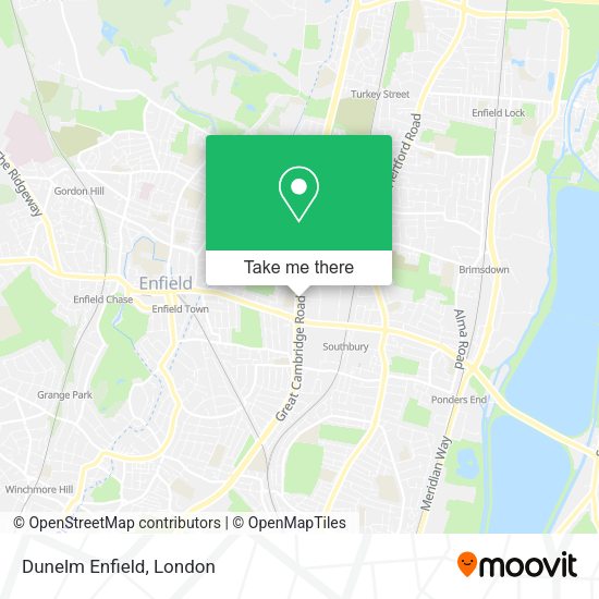 How to get to Dunelm Enfield by Bus, Train or Tube?