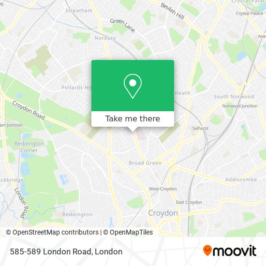 585-589 London Road map