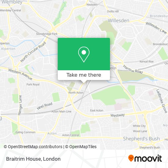 Braitrim House map