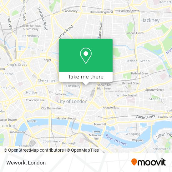 Wework map