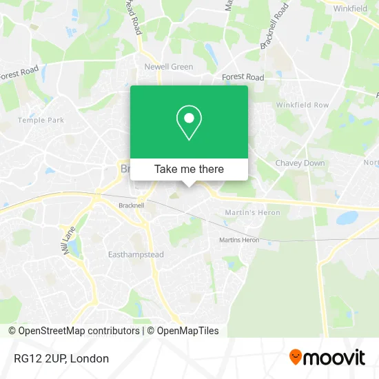 Rg12 Map Postcode How to Get to RG12 2UP in Bracknell by Bus or Train?