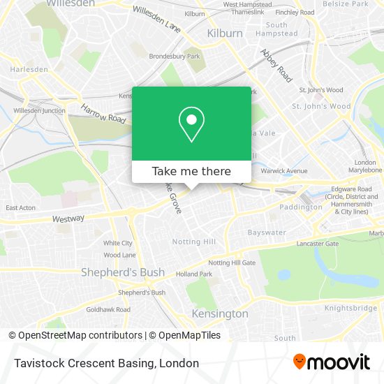 Tavistock Crescent Basing map