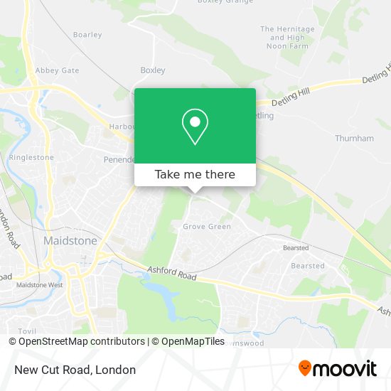 New Cut Road map