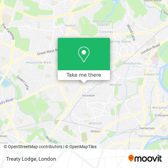 Treaty Lodge map
