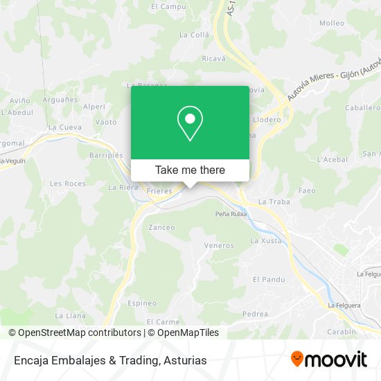Encaja Embalajes & Trading map
