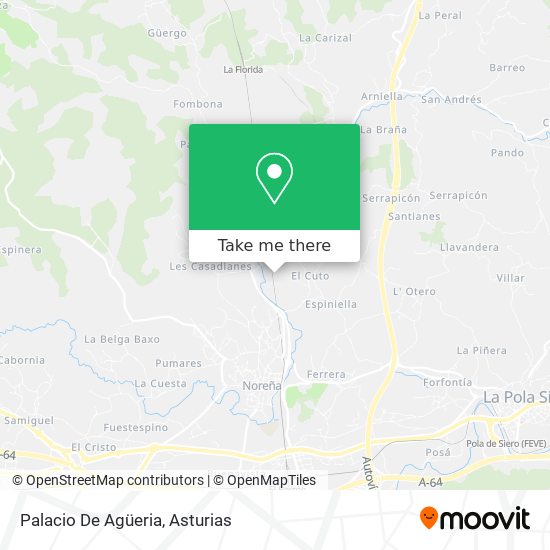 Palacio De Agüeria map