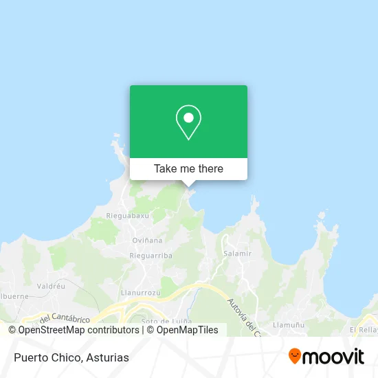 Puerto Chico map