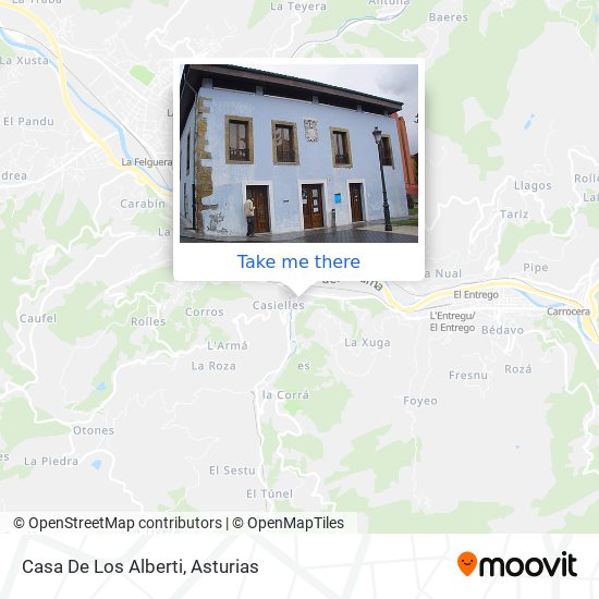 Casa De Los Alberti map