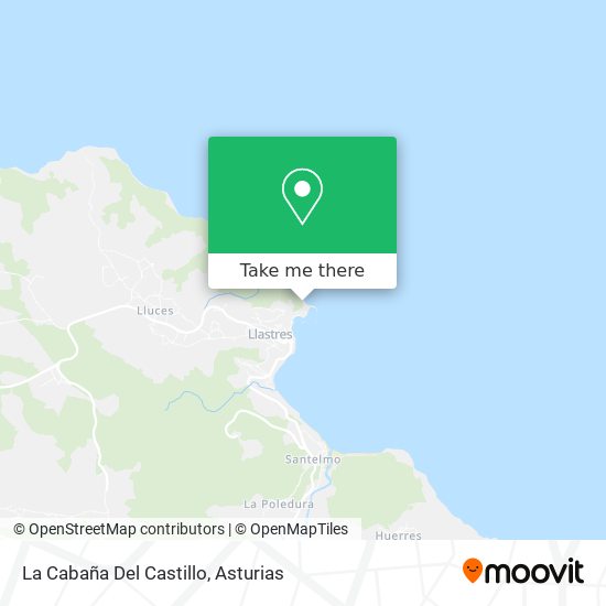 La Cabaña Del Castillo map