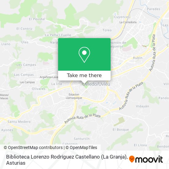 Biblioteca Lorenzo Rodríguez Castellano (La Granja) map