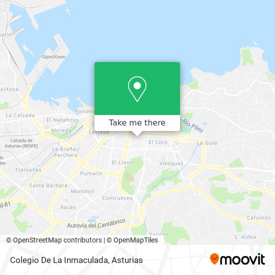Colegio De La Inmaculada map