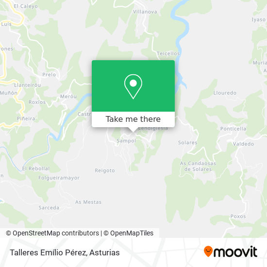 Talleres Emílio Pérez map