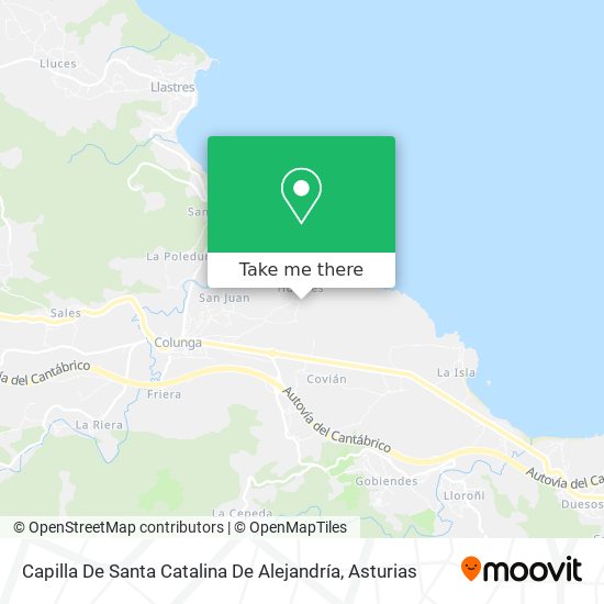 Capilla De Santa Catalina De Alejandría map