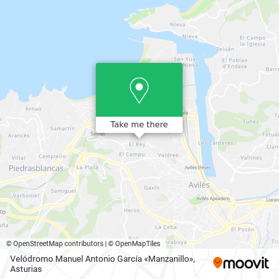 Velódromo Manuel Antonio García «Manzanillo» map