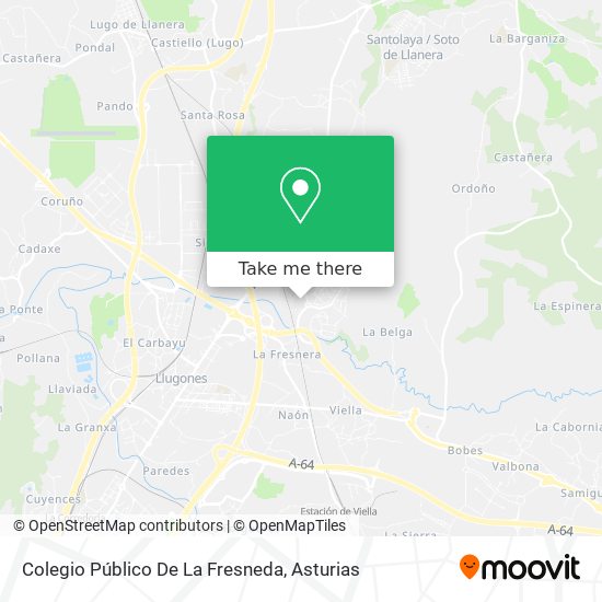 Colegio Público De La Fresneda map