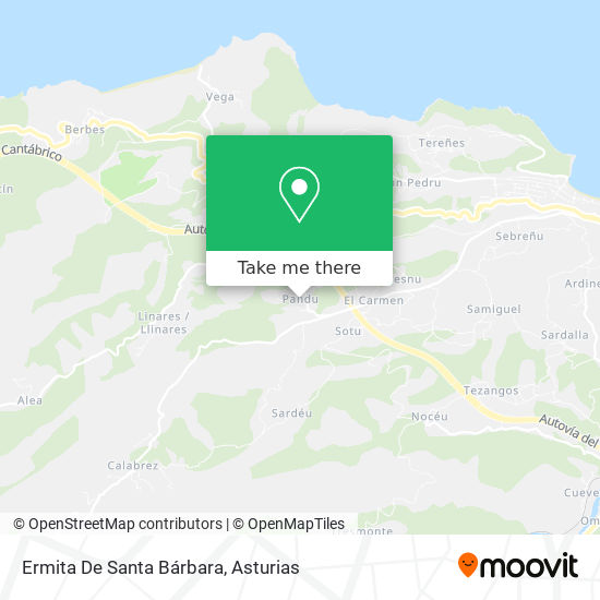 Ermita De Santa Bárbara map