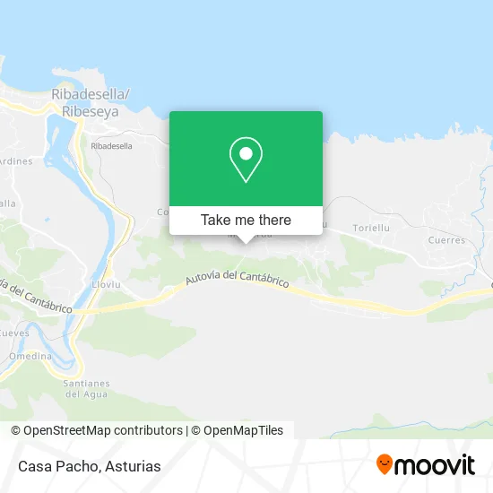 Casa Pacho map