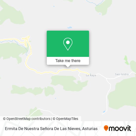 Ermita De Nuestra Señora De Las Nieves map
