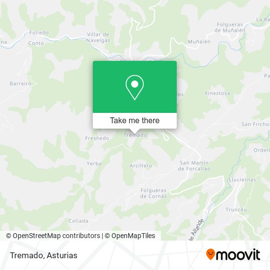 Tremado map