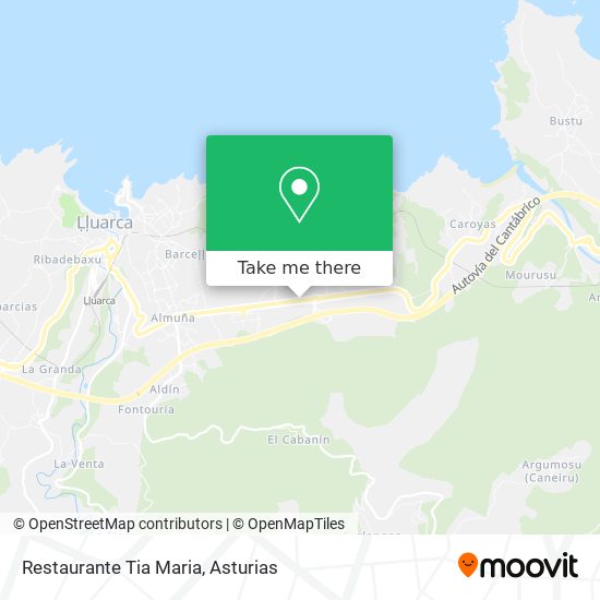 Restaurante Tia Maria map