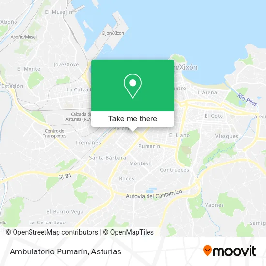 mapa Ambulatorio Pumarín