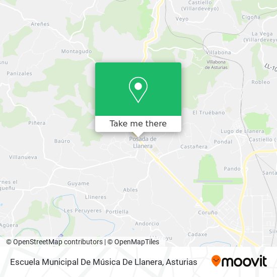 Escuela Municipal De Música De Llanera map