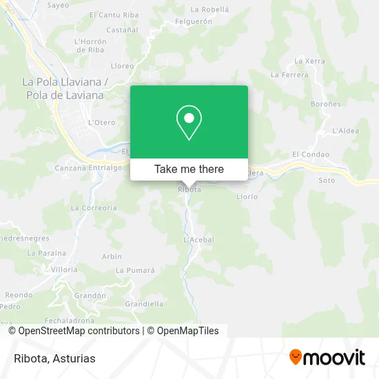 Ribota map