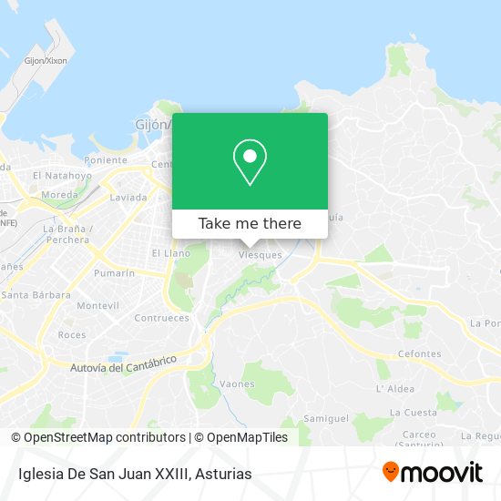 Iglesia De San Juan XXIII map
