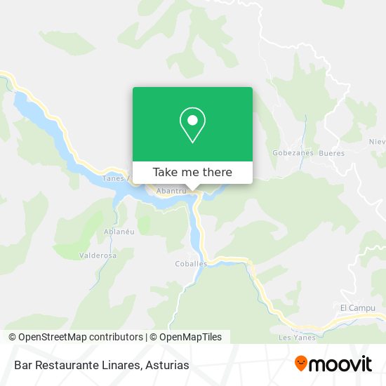 mapa Bar Restaurante Linares