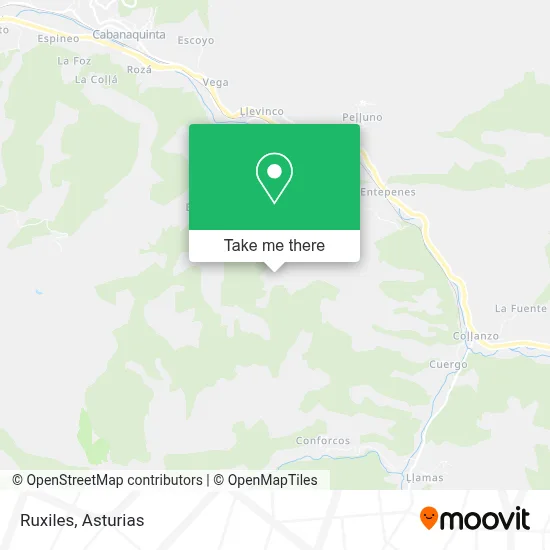 Ruxiles map