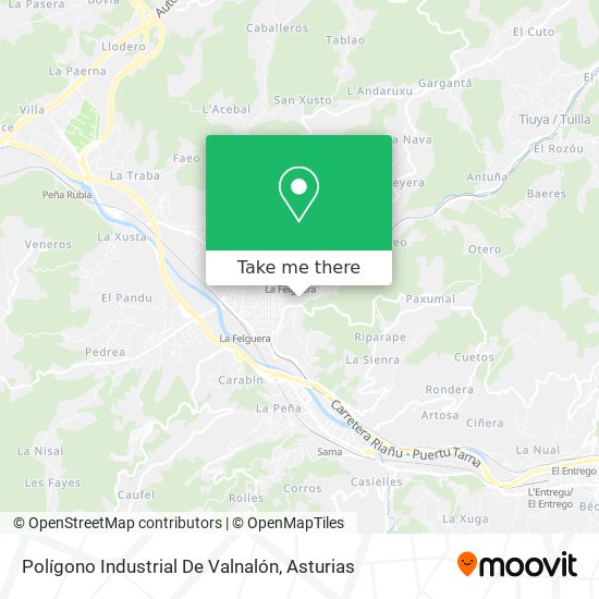 Polígono Industrial De Valnalón map
