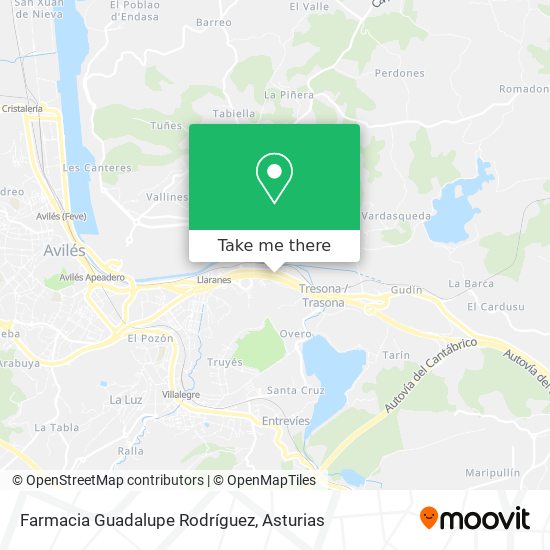 Farmacia Guadalupe Rodríguez map