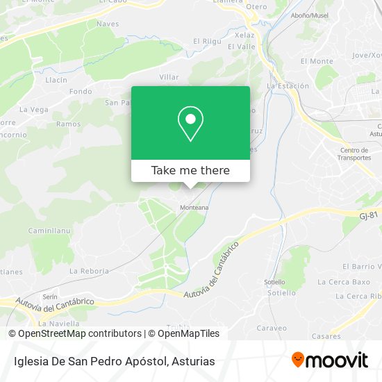 Iglesia De San Pedro Apóstol map