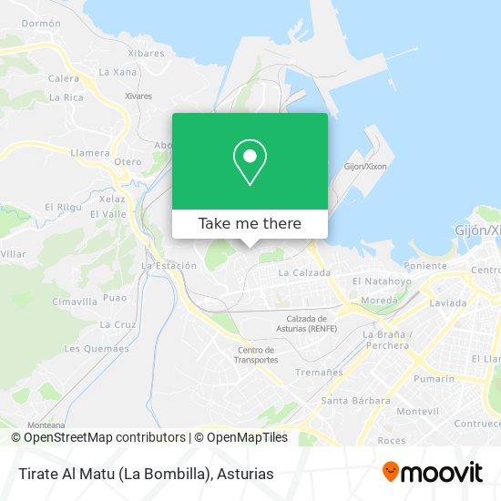 Tirate Al Matu (La Bombilla) map