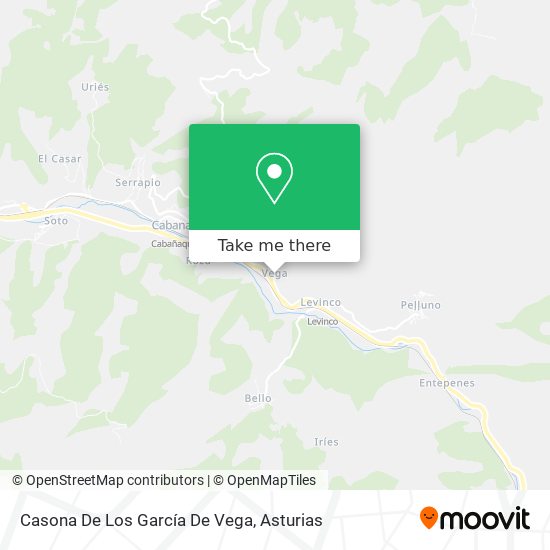 Casona De Los García De Vega map