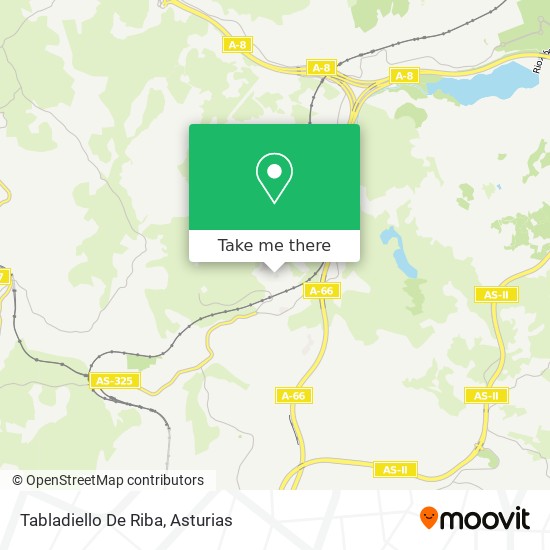 Tabladiello De Riba map