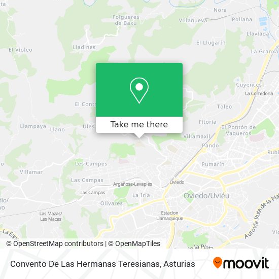 Convento De Las Hermanas Teresianas map